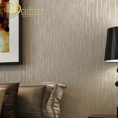 Simple Luxury Modern Striped Wallpaper For Walls 3 D Bedroo