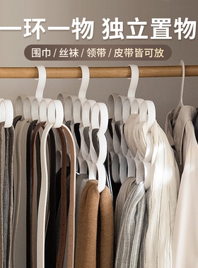 An innovative scarf with a multifunctional strap with a scaf