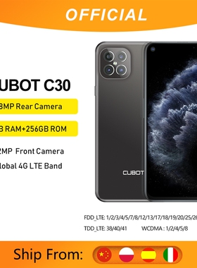 Cubot 8GB Smartphone C30 Global 4G LTE 128/256GB 32MP Selfi