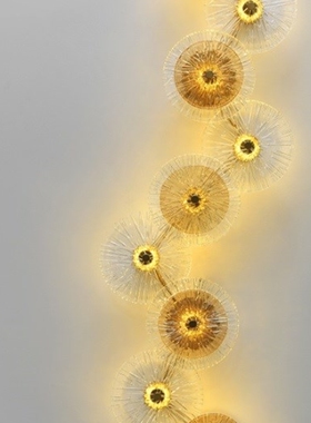 Postmodern light luxury wall lamp living room background wal