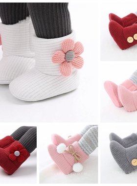 2021 Toddler Newborn Baby Crawling Shoes Booties Boy Girl Sl