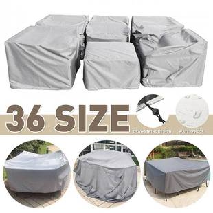 Multiple Size Outdoor Furniture Cover Sofa Chair Table Cove