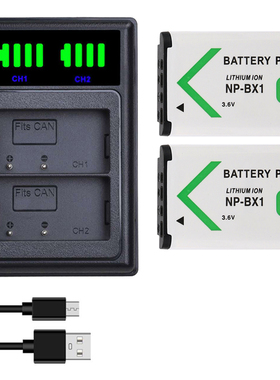 For SONY NP BX1 npbx1 np bx1 Battery For Sony FDR X3000R RX