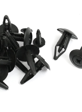 High Quality 20 Pcs 6mm Hole Plastic Rivet Trim Panel Retai