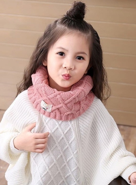 JAMONT Cute Cotton Winter Baby Neck Ring Scarf LICs