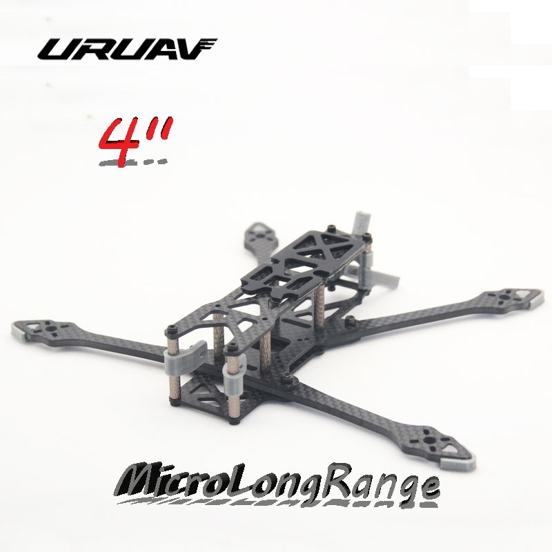 URUAV FORCE LR4 178mm 4Inch Micro Long Range Carbon Fiber F