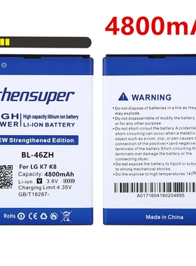 chensuper  4800mAh BL46ZH BL 46ZH Battery for LG K7 MS330 L
