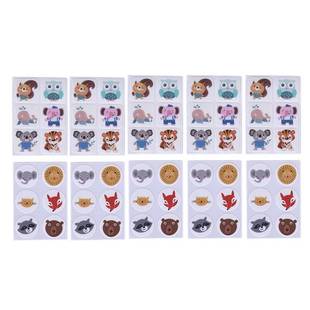 60pcs Mosquito Patch Square Cartoon Anti-Mosquito Repellent