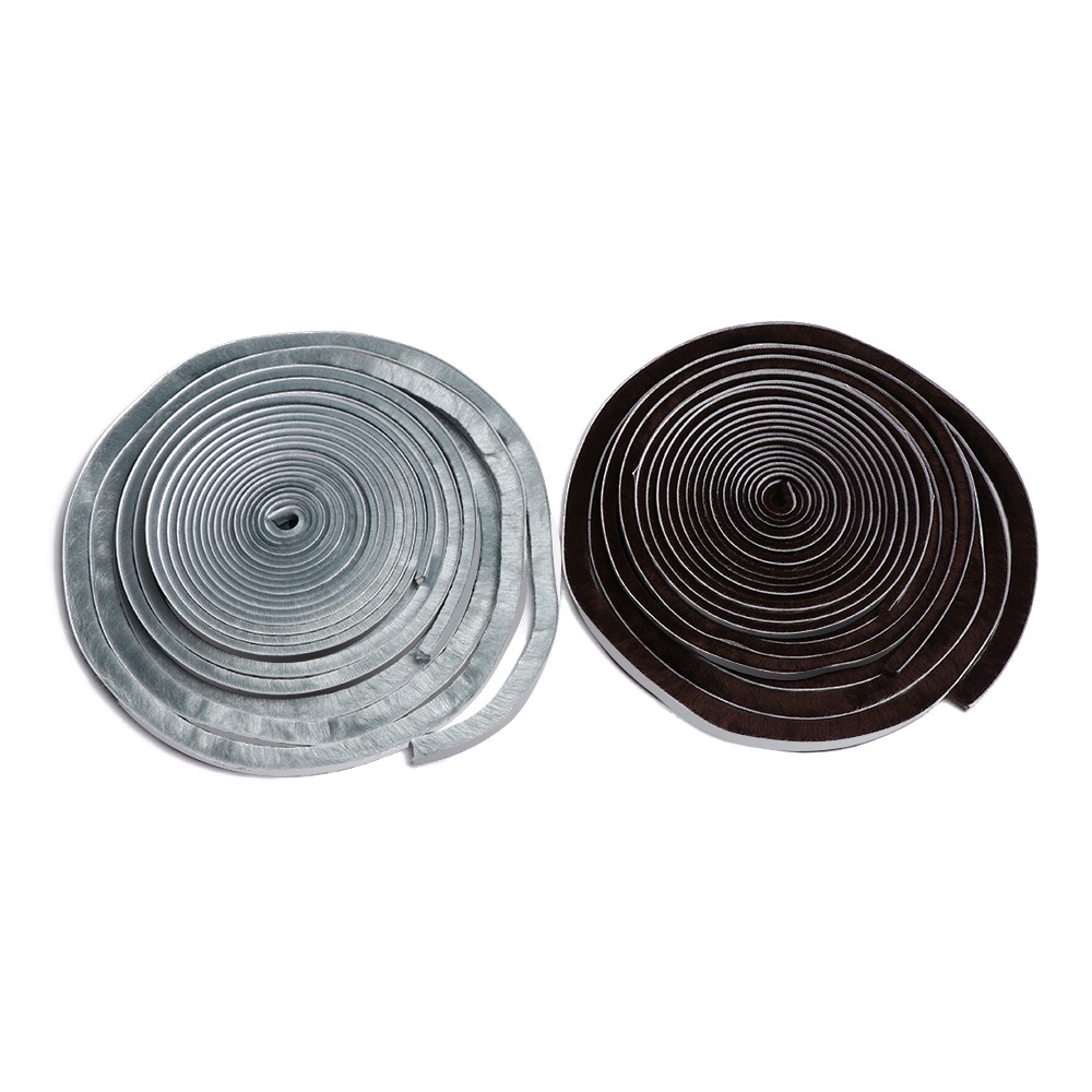5M Window Pile Seal Film Tape Brush Swal Weather Strip Self