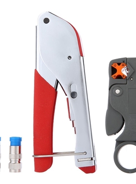 3 In 1 Cable Wire Stripper F Connector Network Tool Kit Comp
