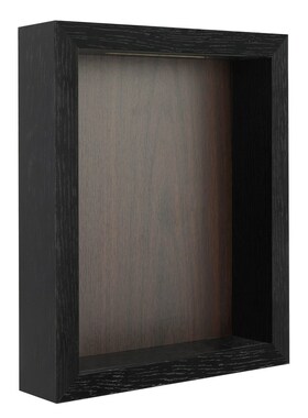 Mahogany Backboard 8x10 Shadow Box Display memorabilia Frame