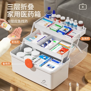 The kits house a multi-storey drug collection box with a lar