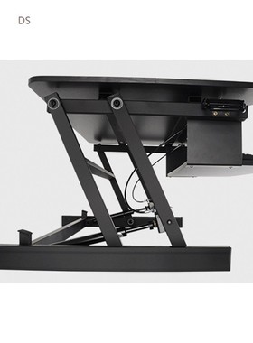 Easyp Computer Desk with Handle Sit Stand Desk Riser Foldabl