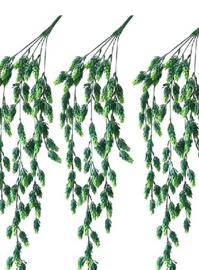 3Pcs Artificial Flower Hops Vine Garland Plant