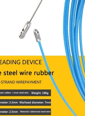 Electric Cable Pullers Push Durable Guide Device Fiberglass