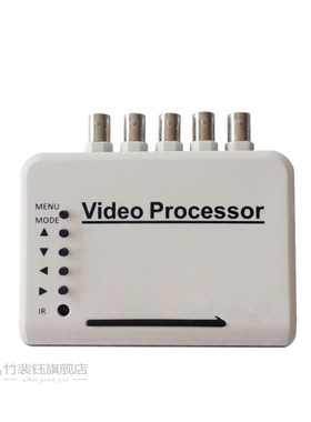 TEXOSA 4 Channel Color Video Quad Splitter Switcher Cam