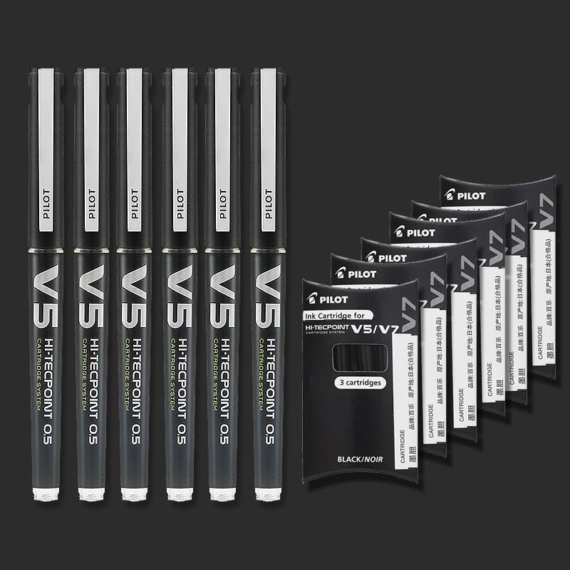 Pilot BXC-V5 BXC-V7 Gel Pen 0.5mm 0.7mm Hi-Tecpoint Ink Cart