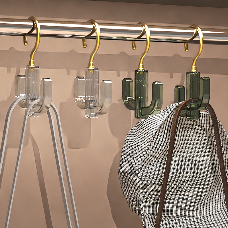 The closet is attached to a perforated scarf bag with a mult