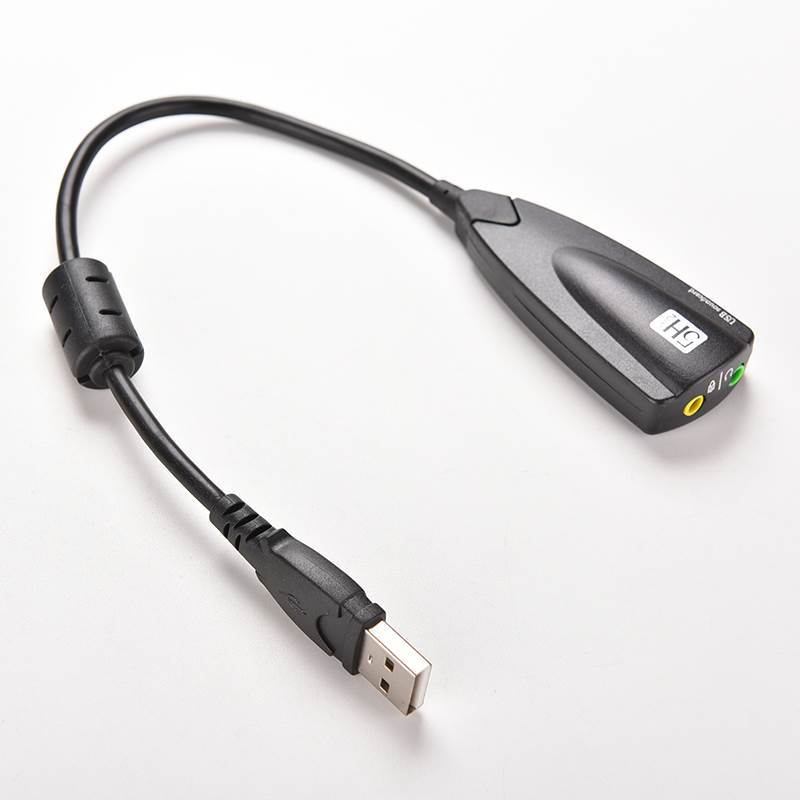 5H V2 7.1 USB Sound Card 5hv2 Audio Adapter USB To 3D CH Vir