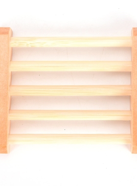 New Trendy Wooden Soap Dishes Trapezoid Soap Dish Bath Holde