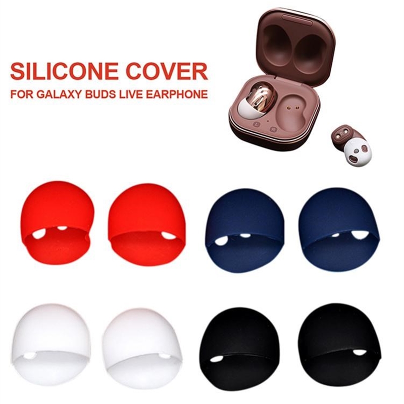 Soft Silicone Ear Tips For Samsung Galaxy Buds Live Wireles