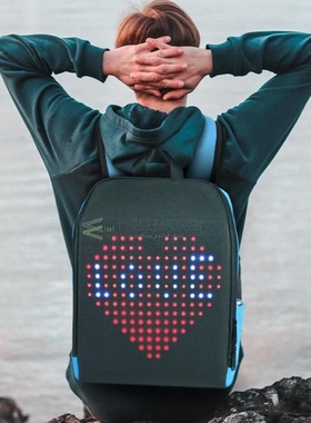 LED Advertising Light Led Display Backpack Smart WIFI Versio