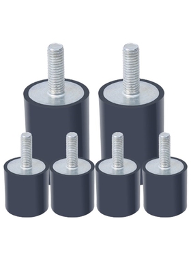 M8 M10 M12 Male To Female Thread Rubber Shock Absorber Cras