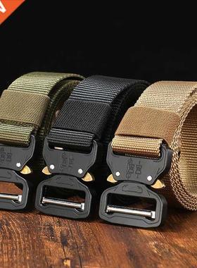 Dropship New Nylon Belt Men Army Tactical Belt Molle Militar