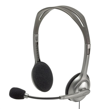 Logitech H110/H111 Stereo Headset with Microphone 3.5mm Wir