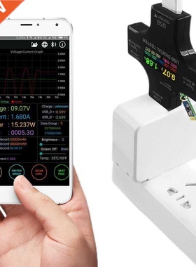 Multifunctional Color TFT USB Tester Type-C PD Digital Voltm