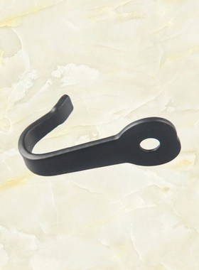 10Pcs/lot Wall Mounted Black Hooks Key Holder Rack Save Spac