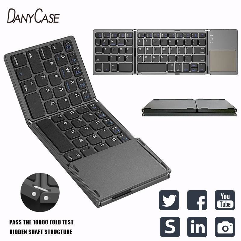 Mini folding keyboard Touchpad Bluetooth 5.0 Foldable Wirel