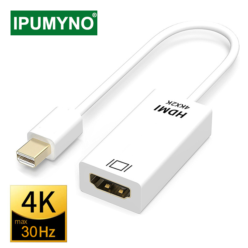 Mini Displayport To HDMI Cable 4k 1080P TV Projector Projeto