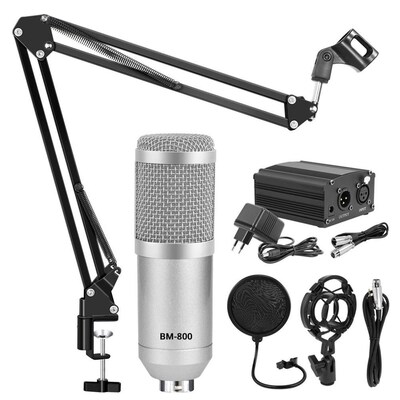 Professional bm 800 Karaoke Microphone Bundle bm800 Condens