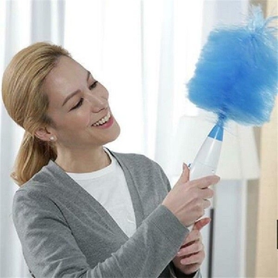 Electric Spin Duster Feather Duster Brush 360° Adjustabl