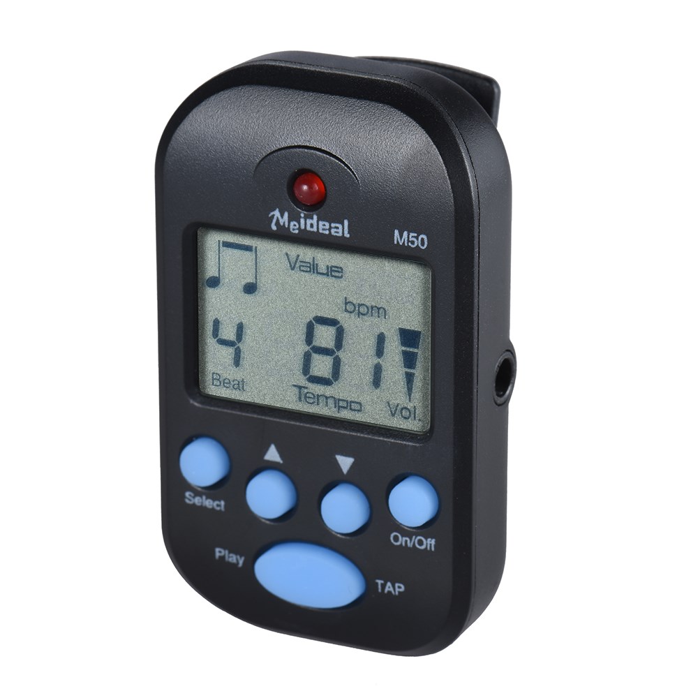 Professional Clip on Digital Beat Tempo Metronome LCD