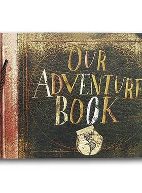 Book-Album Scrapbook Photo-Foto Pixar Vintage Our-My-Adventu