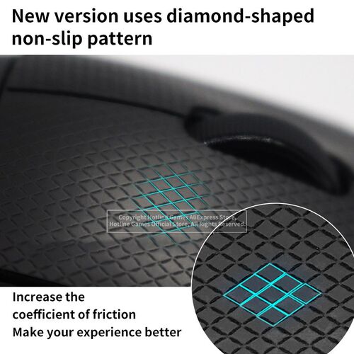 Mouse Anti-Slip Tape for Razer DeathAdder V2 Mini Sweat Resi