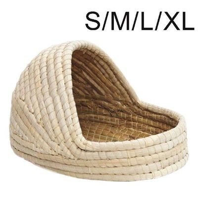 Woven Grass Pet Rabbit Hamster Guinea Pig Cage Nests House