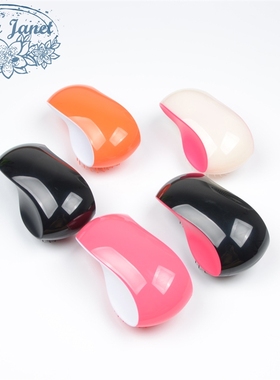 Fashion detangling hair brush soft teeth detangle comb 4 co