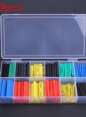 *328PCS Heat Shrink Tube Kit Insulation Sleeving Tubes Assor