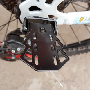 Rear Seat Folding Bicycle Pedal Board Mountain Bike MTB Peda