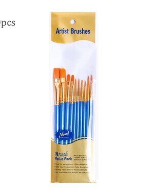 BOMEIJIA 10pcs/pack Paint Brushes Set Painting Art Brush for