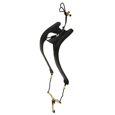 Adjustable Leather Saxophone Shoulder Neck Strap with Buckle