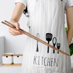 1 pair of 42 cm long chopsticks wood pulp chopsticks deep po