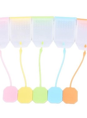 1Pc Bag Style Silicone Tea Infusers Tea Strainers Herbal Spi
