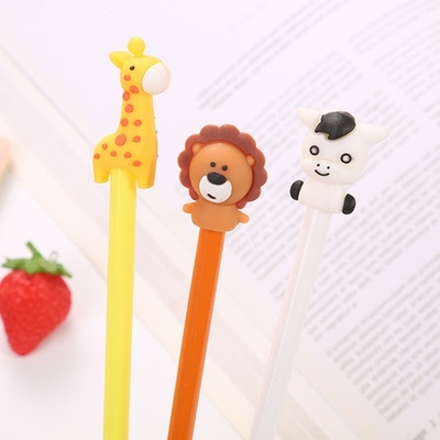 Animal Gel Pens Cute Stationary Gel Pen Cartoon Giraffe Cut