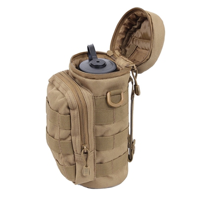 Outdoors Molle Water Bottle Pouch Tactical Gear Kettle Waist