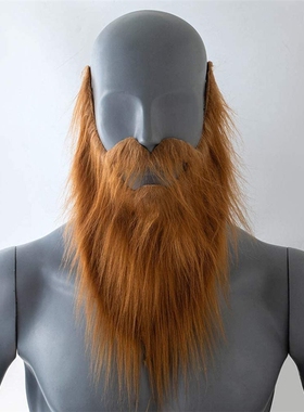 Fake Beard Props Funny Costume Mustache Halloween Party Mou