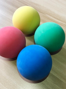 12pcs/lot 5.5cm Racquet ball Squash Low Speed Rubber Hollow